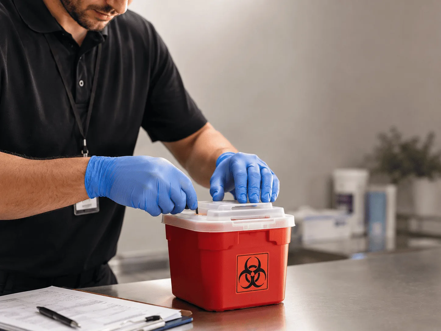 Why choose Sharps Waste Disposal in Commiskey, IN